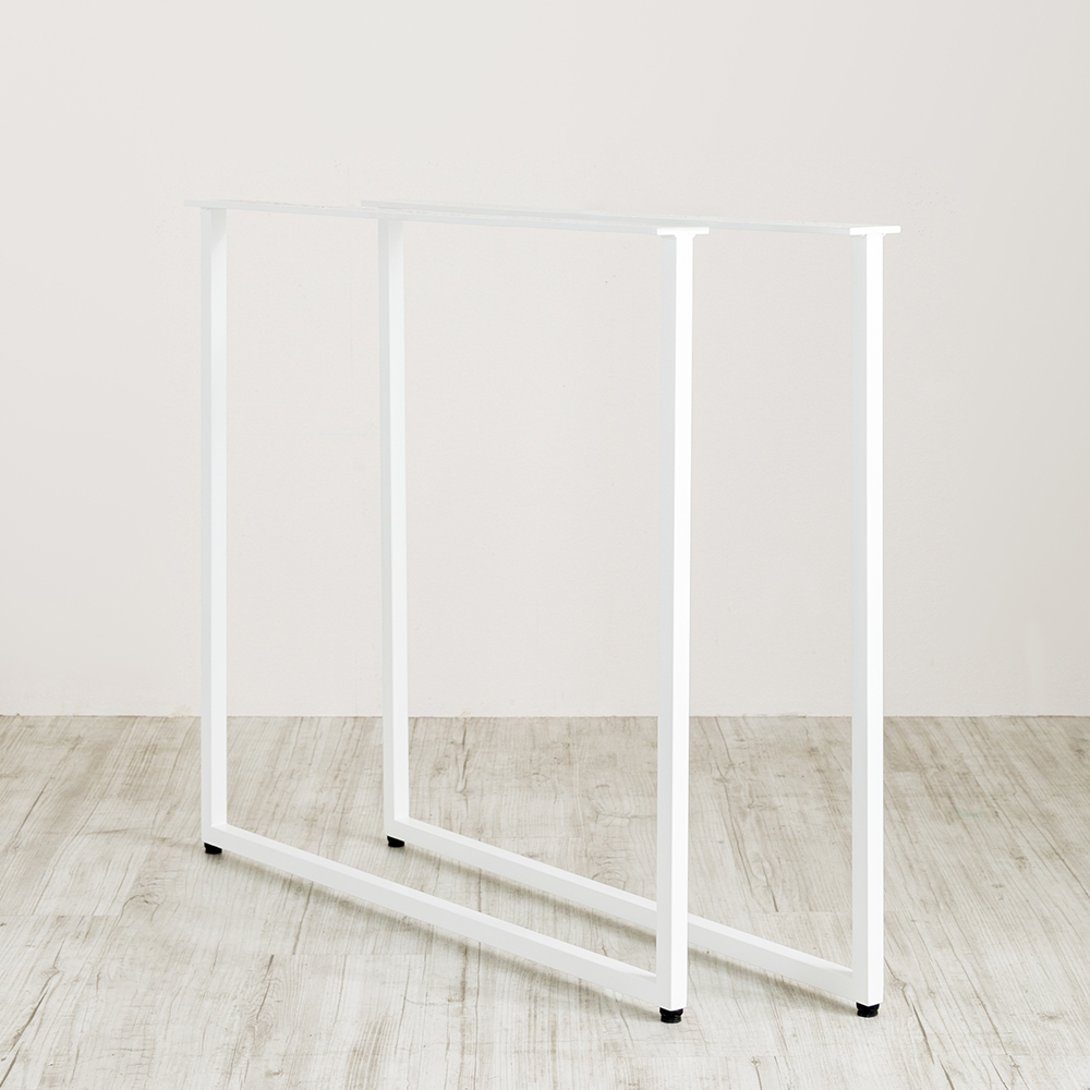 ロの字型テーブルの脚 テーブル（高さ670mm）/1脚セット