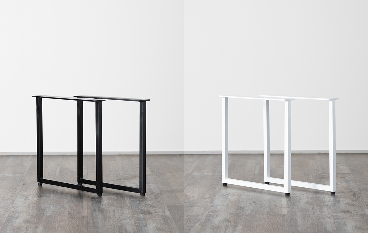 ロの字型テーブルの脚 ローテーブル（高さ380mm）/1脚セット